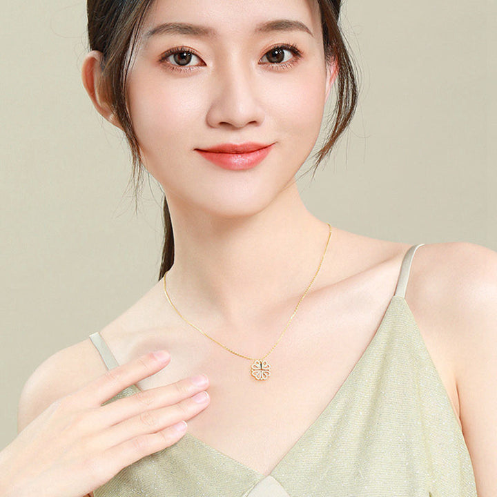 Four Leaf Clover Pendant Necklace