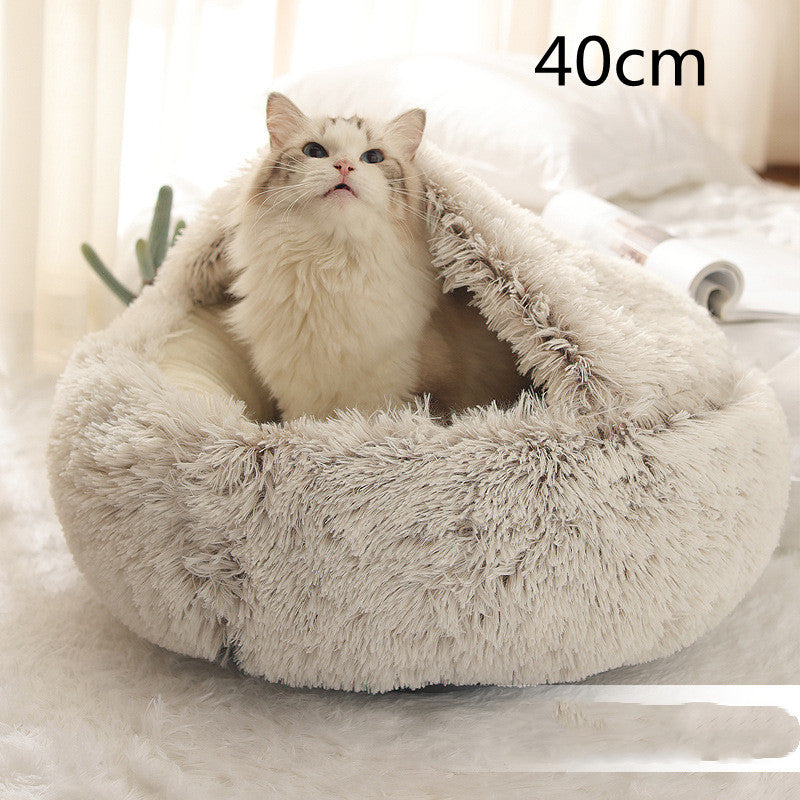 2 in 1 Dog and Cat Bed | Super Soft Pet Bed | Common Essentials