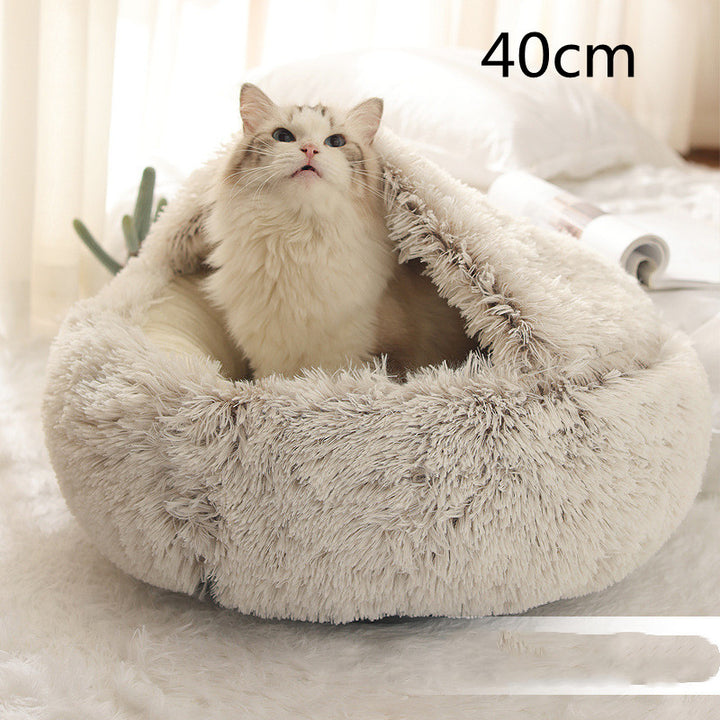 2 in 1 Dog and Cat Bed | Super Soft Pet Bed | Common Essentials