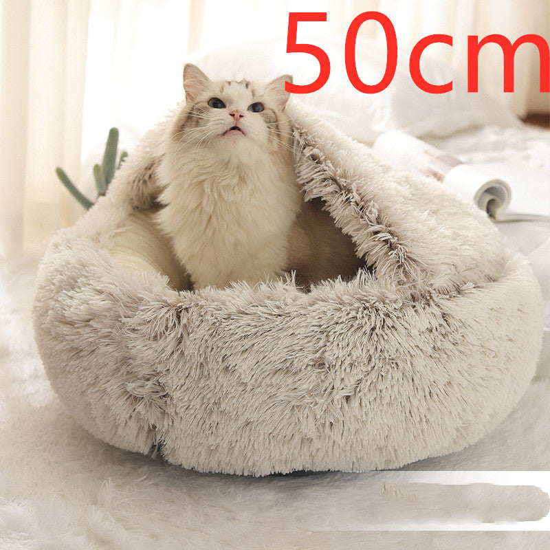 2 in 1 Dog and Cat Bed | Super Soft Pet Bed | Common Essentials