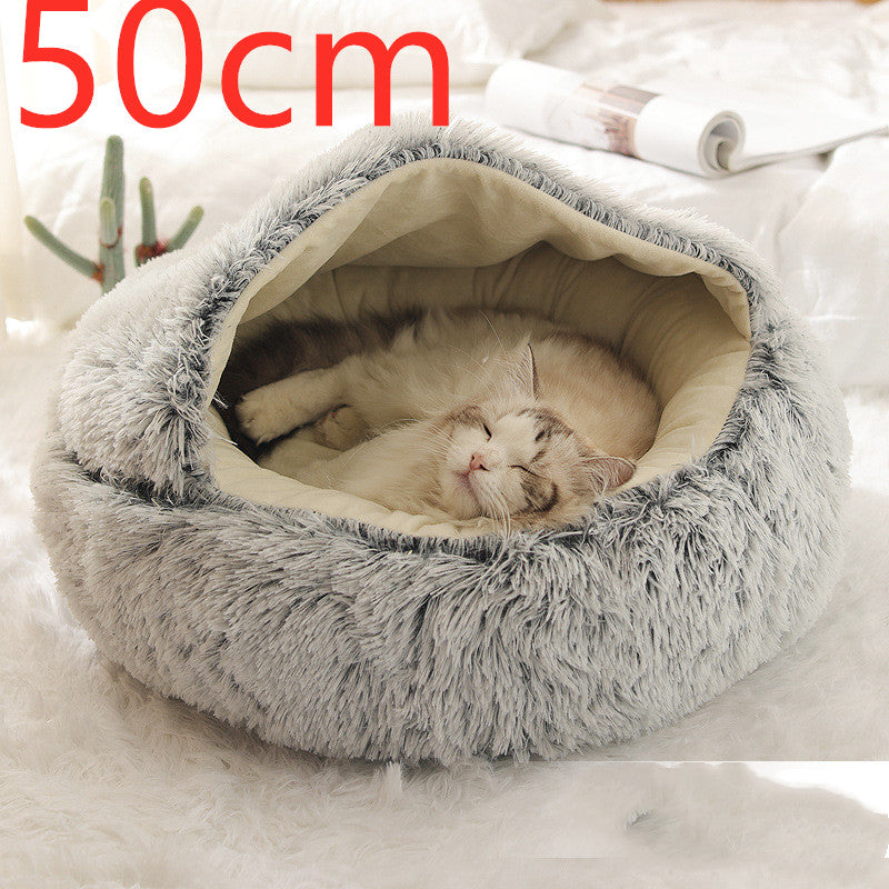 2 in 1 Dog and Cat Bed | Super Soft Pet Bed | Common Essentials