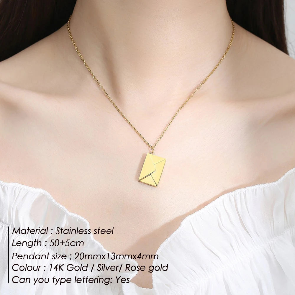 Custom Text Love Confession Locket