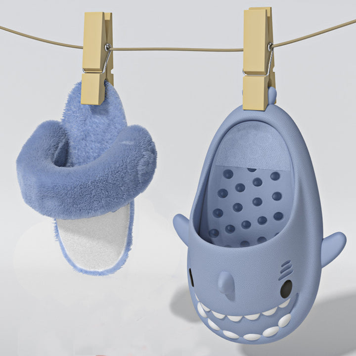 Winter Shark Slippers