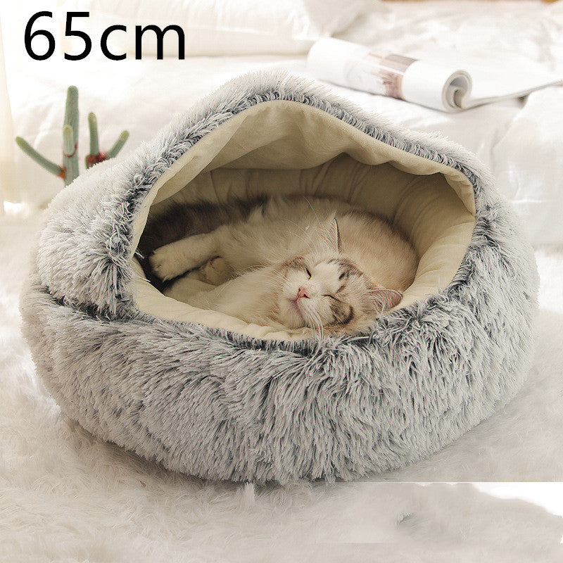 2 in 1 Dog and Cat Bed | Super Soft Pet Bed | Common Essentials