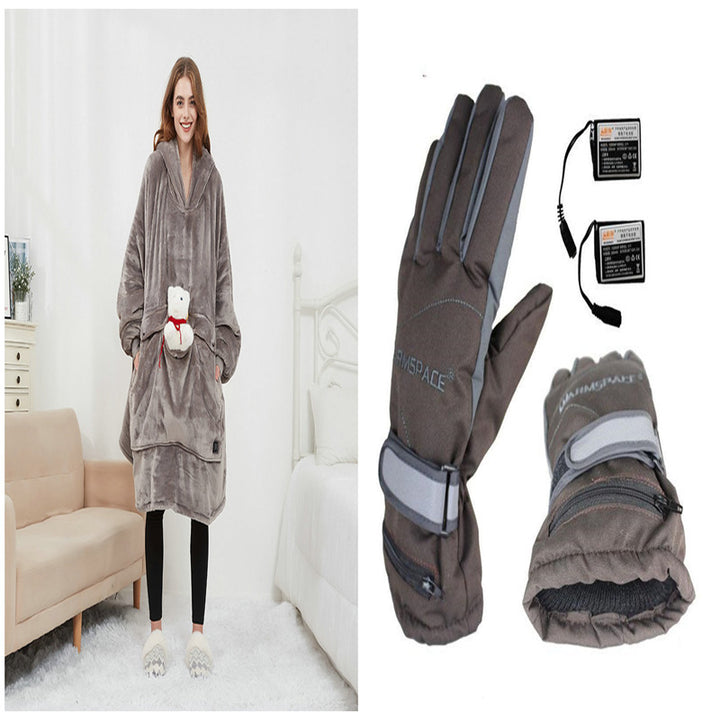 USB Heated Wearable Blanket
