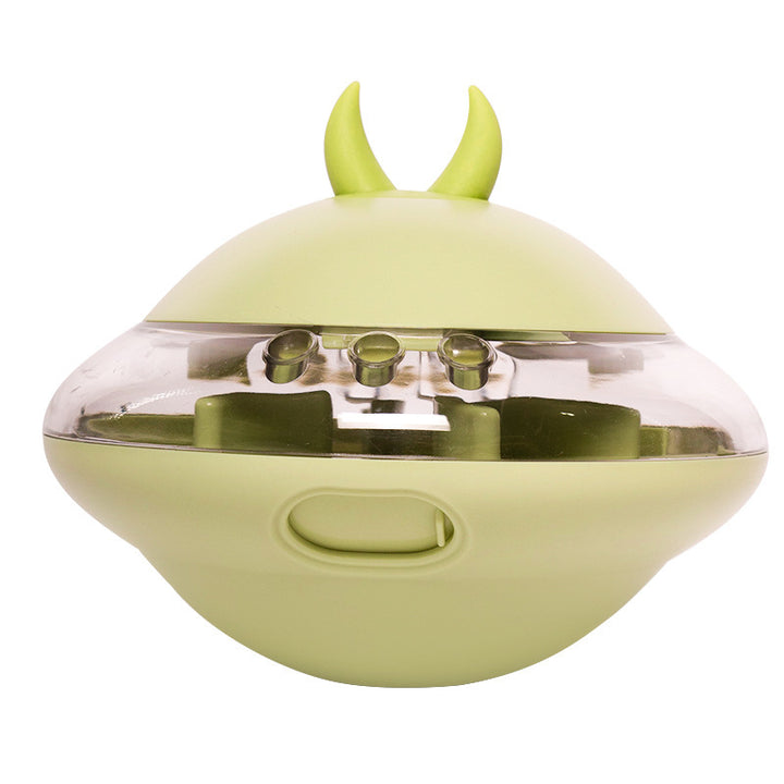 Flying Saucer Leaking Ball Toy