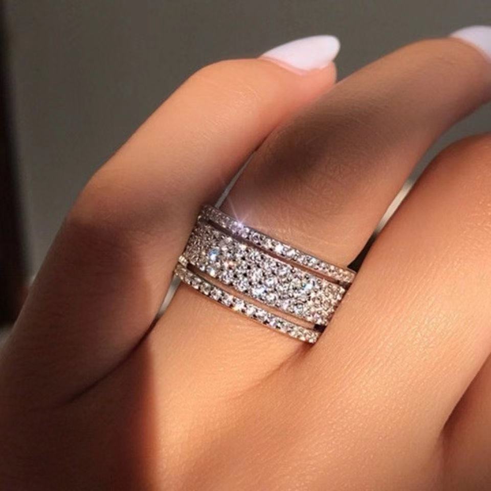 Premium Silver Color Ring