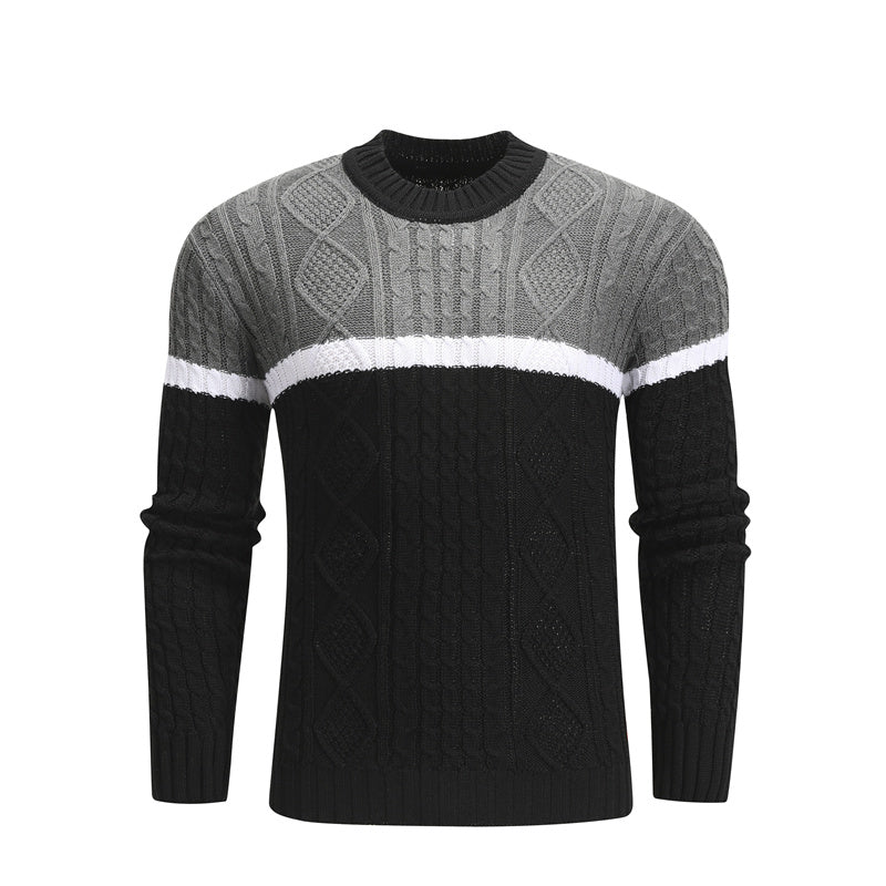 Men Casual Knitted Soft Cotton Sweaters