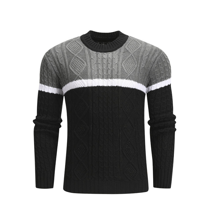 Men Casual Knitted Soft Cotton Sweaters