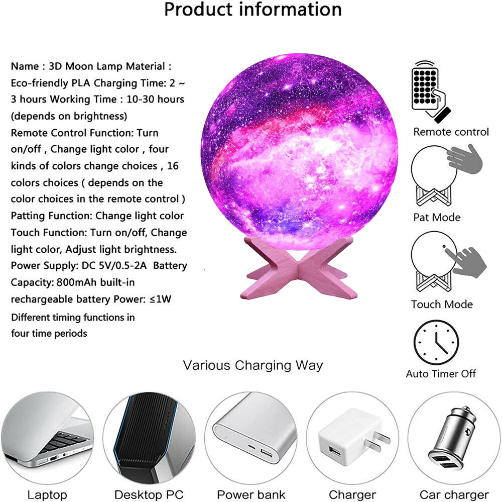 3D Printing Galaxy Lamp