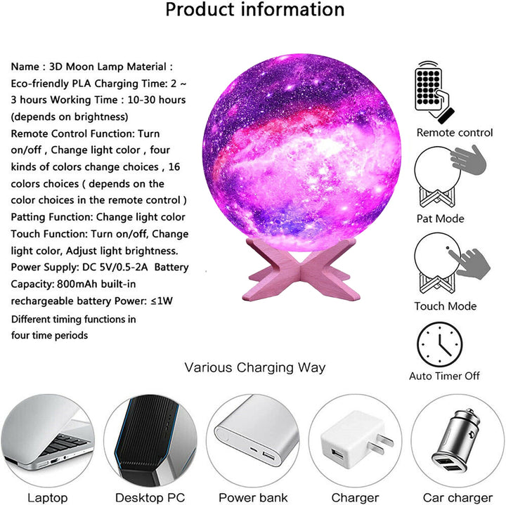 3D Printing Galaxy Lamp