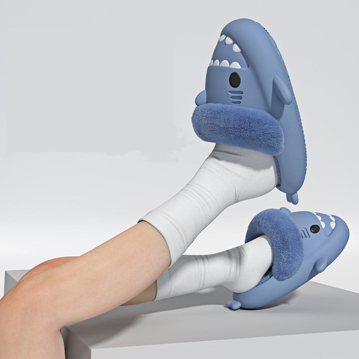 Winter Shark Slippers