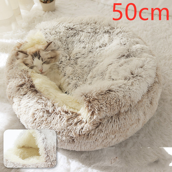 2 in 1 Dog and Cat Bed | Super Soft Pet Bed | Common Essentials