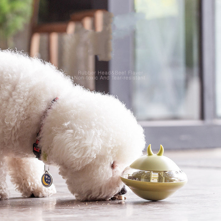 Flying Saucer Leaking Ball Toy