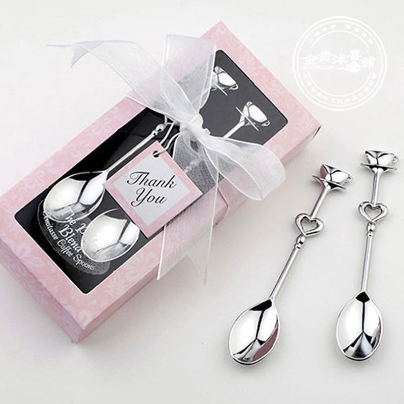 Love Couple Coffee Spoon