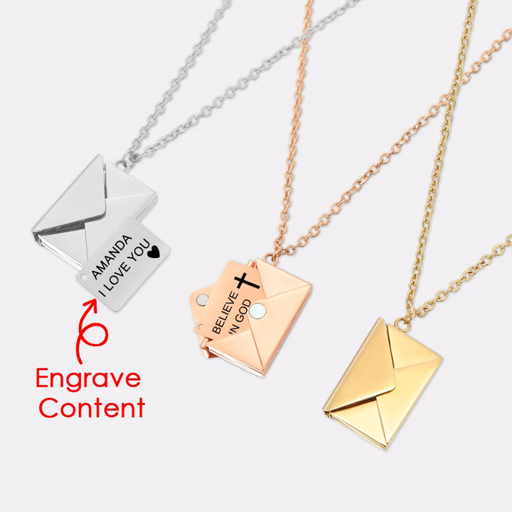 Custom Text Love Confession Locket