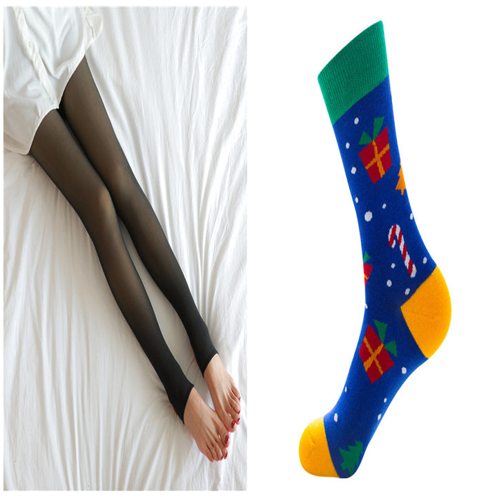 Fake Translucent Plus Size Leggings