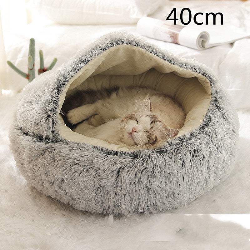 2 in 1 Dog and Cat Bed | Super Soft Pet Bed | Common Essentials