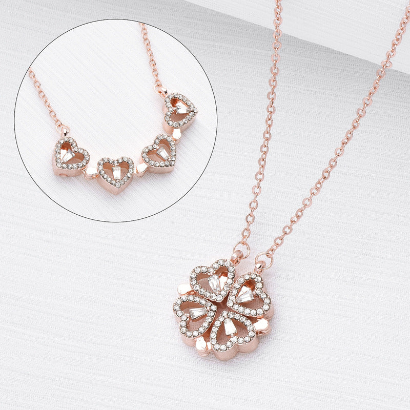 Four Leaf Clover Pendant Necklace