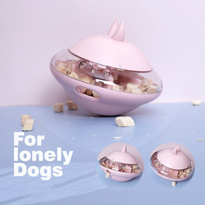 Flying Saucer Leaking Ball Toy