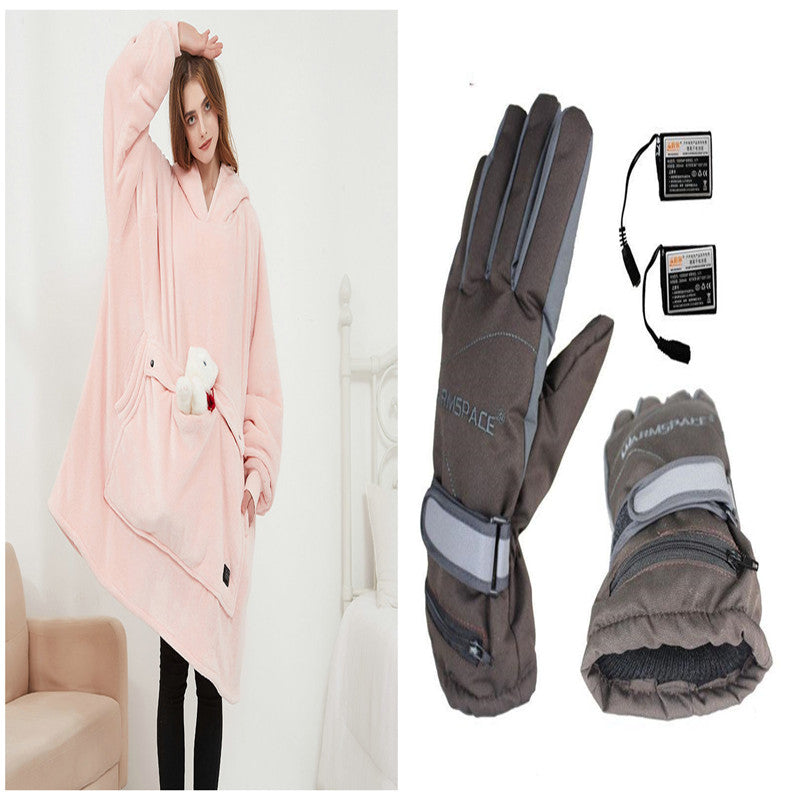 USB Heated Wearable Blanket