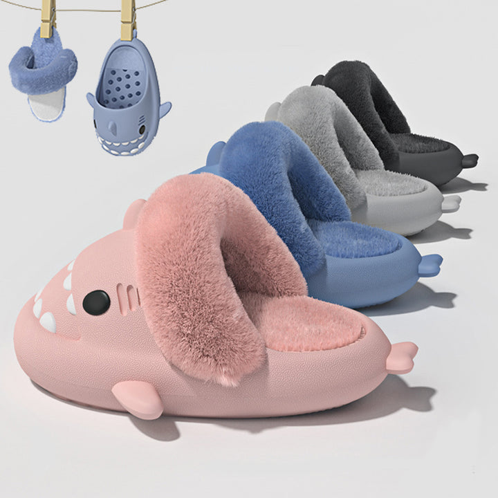 Winter Shark Slippers