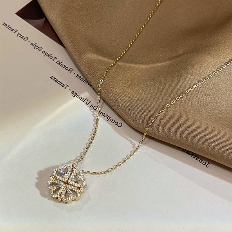 Four Leaf Clover Pendant Necklace