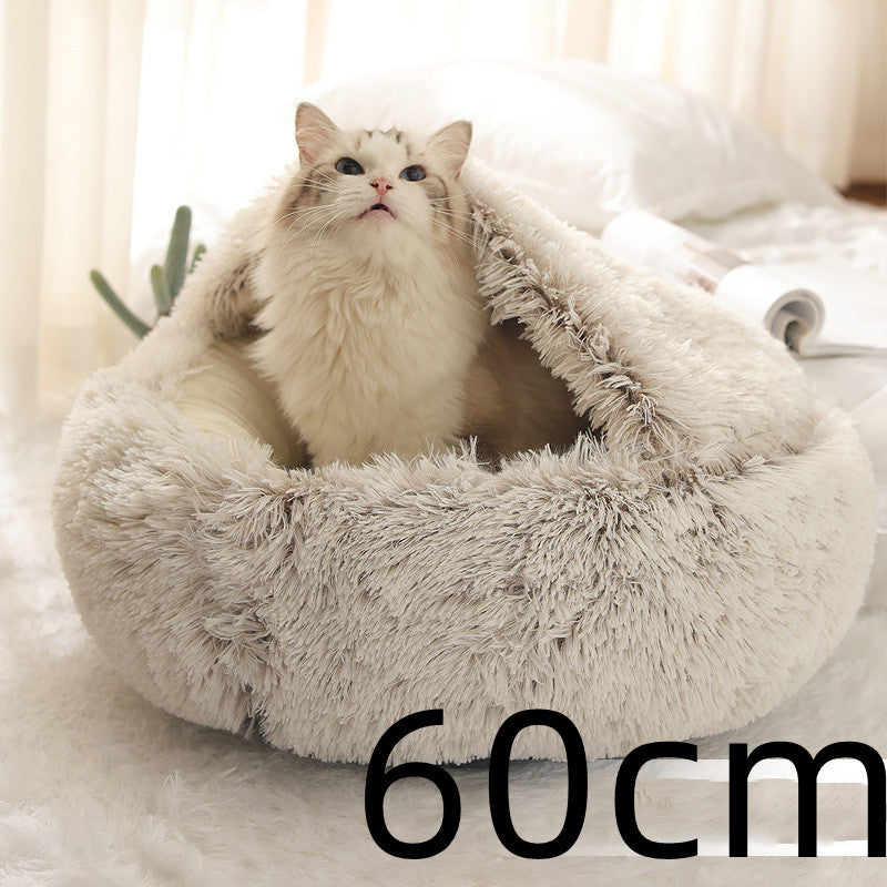 2 in 1 Dog and Cat Bed | Super Soft Pet Bed | Common Essentials