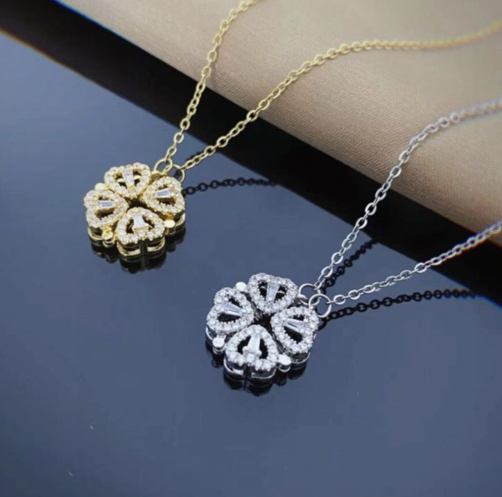 Four Leaf Clover Pendant Necklace