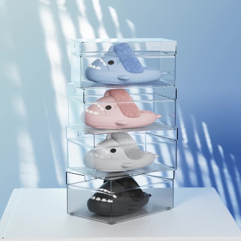 Winter Shark Slippers