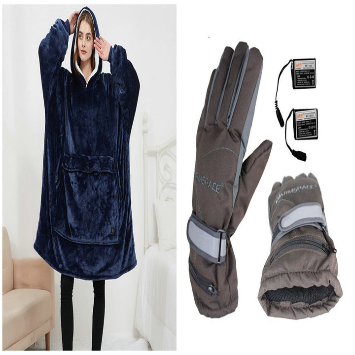 USB Heated Wearable Blanket