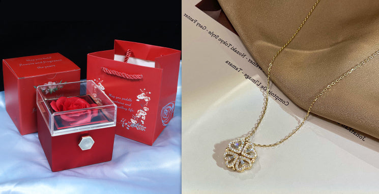 Four Leaf Clover Pendant Necklace